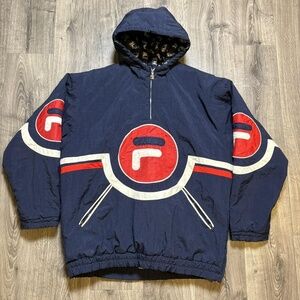 Vintage 90s Fila Puffer Jacket